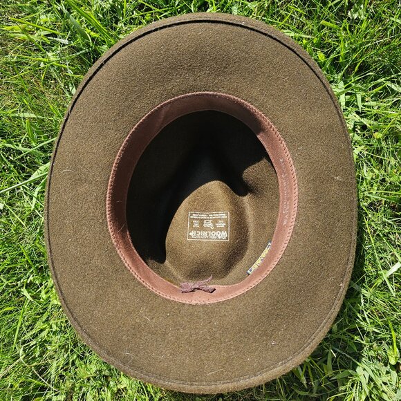 Woolrich Western Boho Yallternative Coastal Cowgirl Brown Wool Hat main image 5